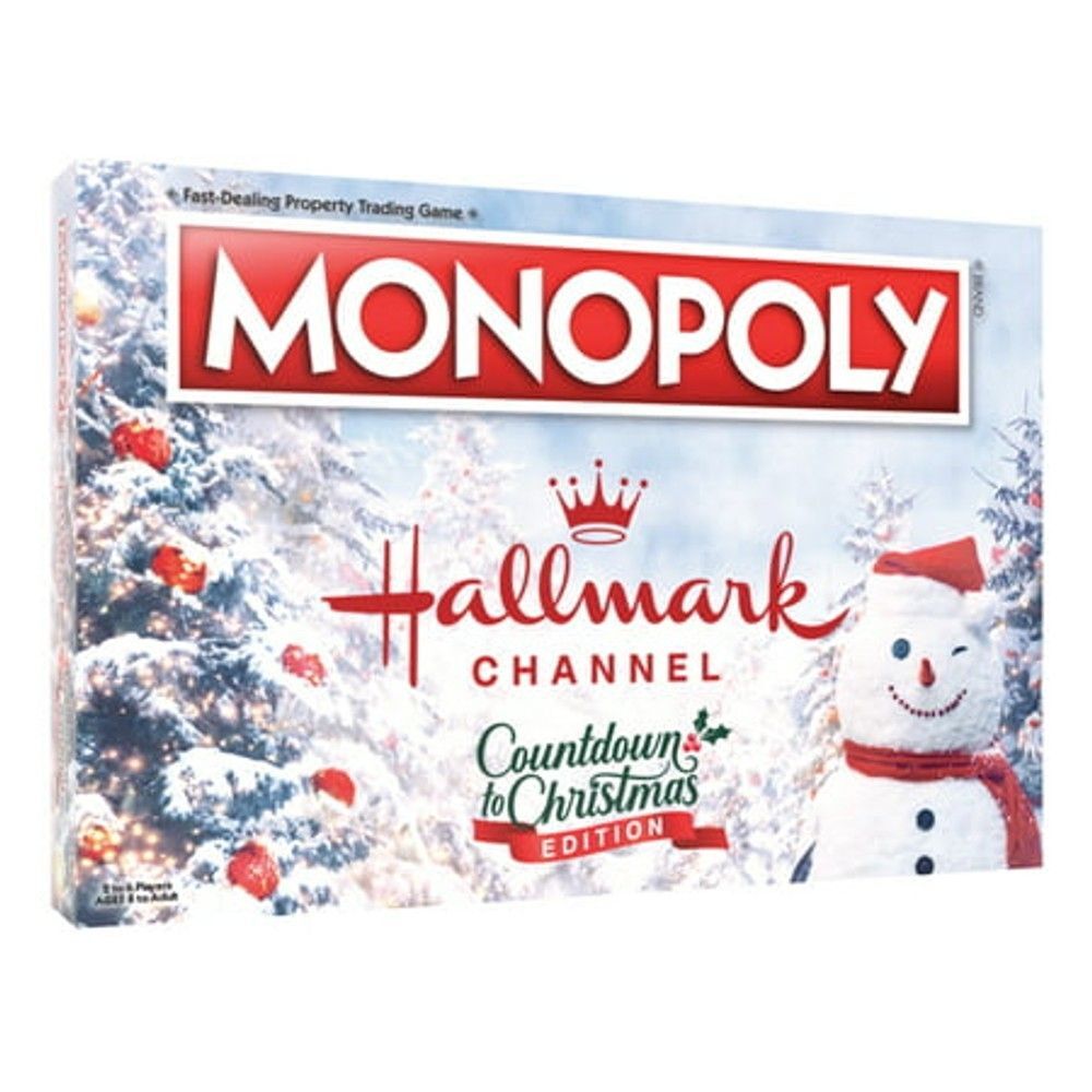USAopoly Hallmark Channel Countdown to Christmas Edition Board Game 2022 Ages 8+
